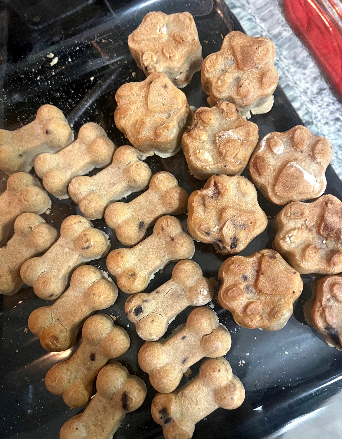 Blueberry & Banana Dog Treats (10 pack)